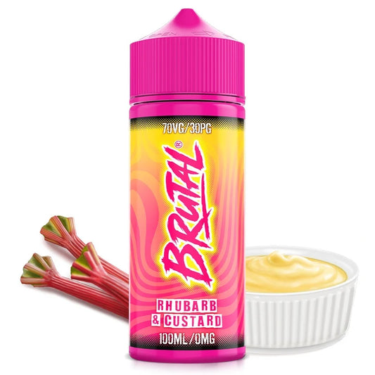 Rhubarb & Custard 100ml - Brutal