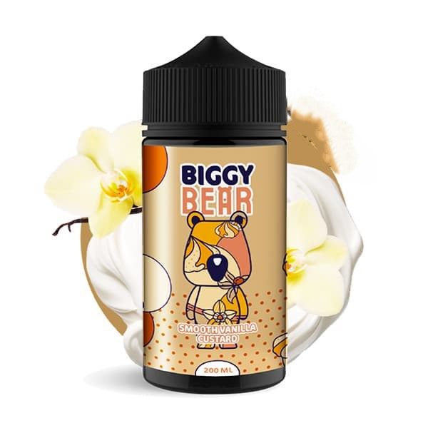 Smooth Vanilla Custard Biggy Bear 200ml - Secret's Lab