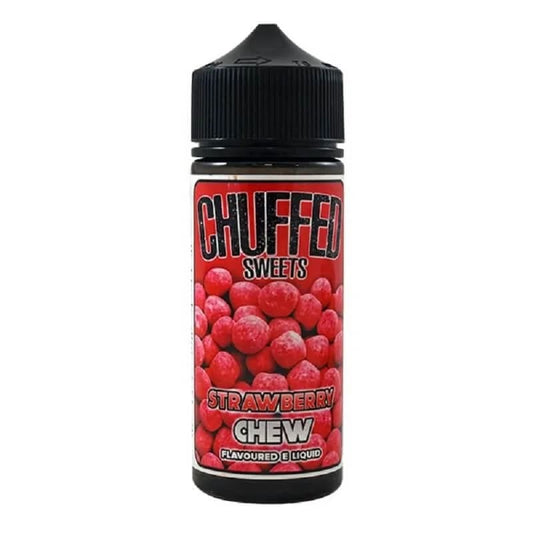 DLUO Strawberry Chew Chuffed Sweets 100ml - Chuffed