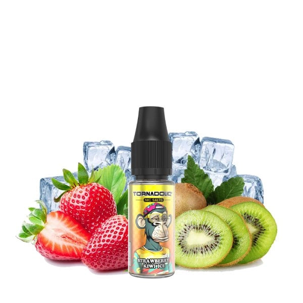 Strawberry Kiwi Ice Salt 10ml - Tornadoliq