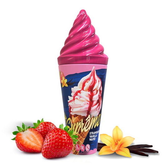 Strawberry Vanilla Suprême 50ml  - E-Cone - Vape Maker