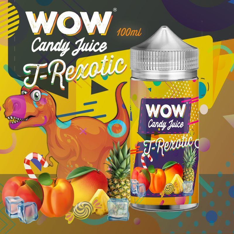 T-Rexotic 100 ml - Wow Candy Juice