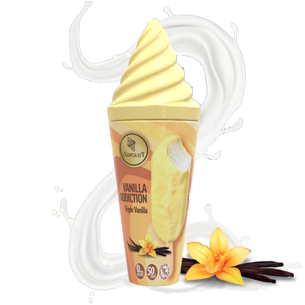 Vanilla Addiction Absolut  50ml - E-Cone - Vape Maker