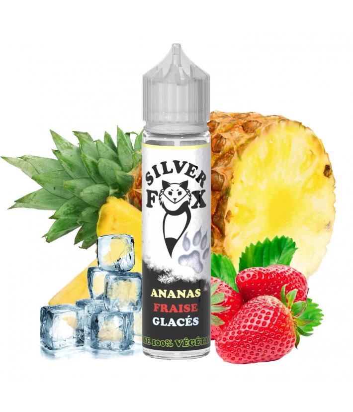 Silver Fox Ananas Fraise Glacés 50ml - Vaping In Paris