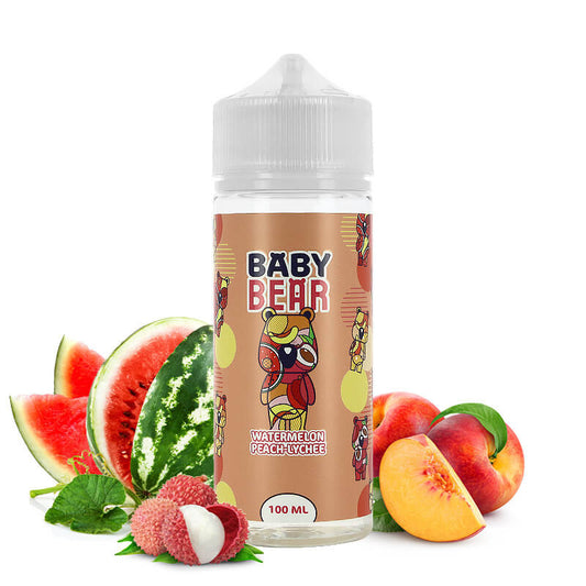 Watermelon Peach Lychee 100ml - Baby Bear - Secret's Lab