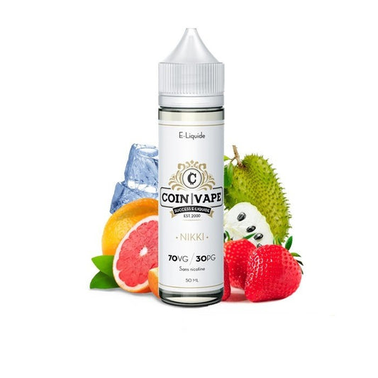 Coin Vape Nikki 50ml - Savourea