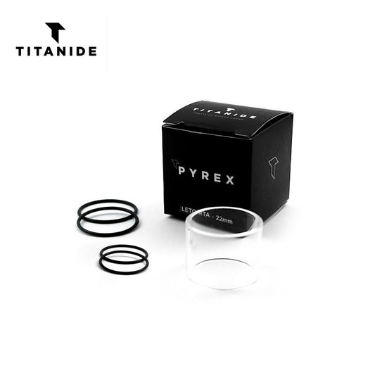 Tube Pyrex Leto RTA 22 Titanide