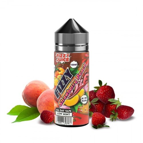 Strawberry Peach 100 ml  - FIZZY JUICE