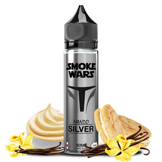 Mando Silver 50ml Smoke Wars 50ml - E.Tasty