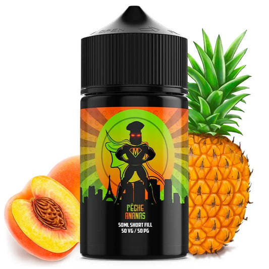 Pêche Ananas 50 ml - Super Mukk