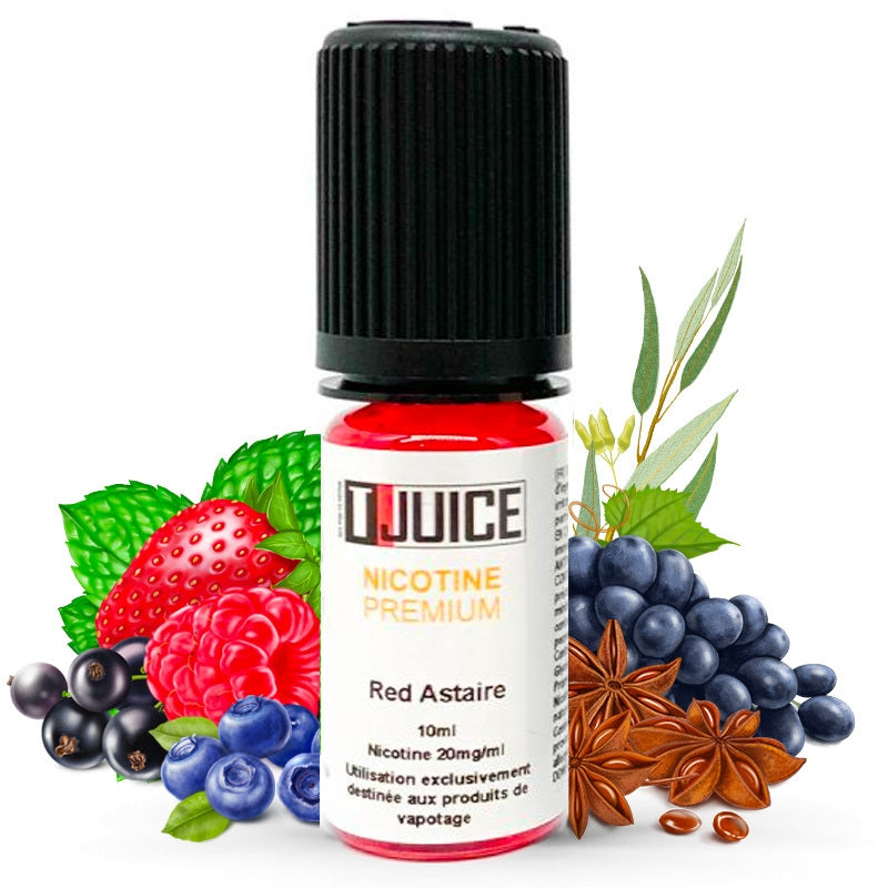 Red Astaire Sels de nicotine 10 ml - T-Juice